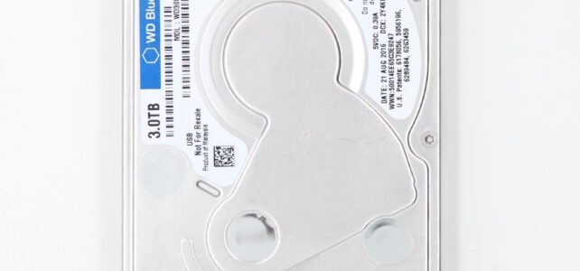 Záchrana dat z USB disku Western Digital Elements WD30NMRW